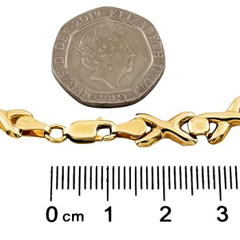 9ct gold 4.8g 7 inch Bracelet